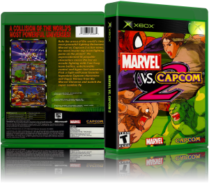 Marvel Vs. Capcom 2 (USA)3D Boxes Back Front